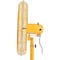 Global Industrial Deluxe Oscillating Pedestal Fan, 30 Diameter, Safety Yellow, 1/2HP, 10000CFM 652299Y - alternate 4